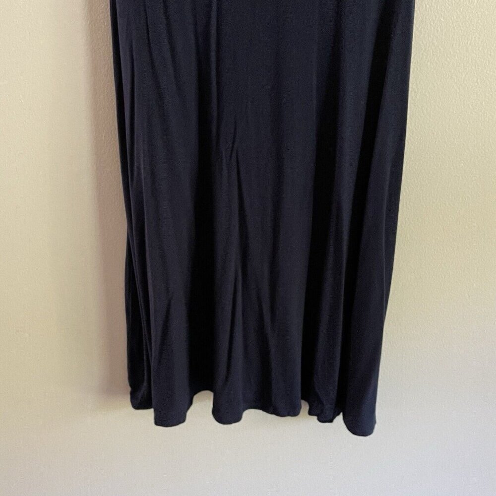 Victoria’s Secret Wmn M Navy Blue Sleeveless Lacy Top Padded Fit & Flare Dress - Picture 2 of 10
